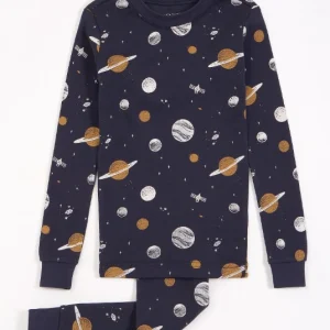 Ensemble pyjama à imprimé Planètes