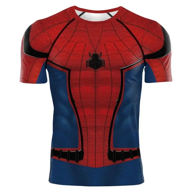TEBELK Compression Shirt Super Hero – Image 3