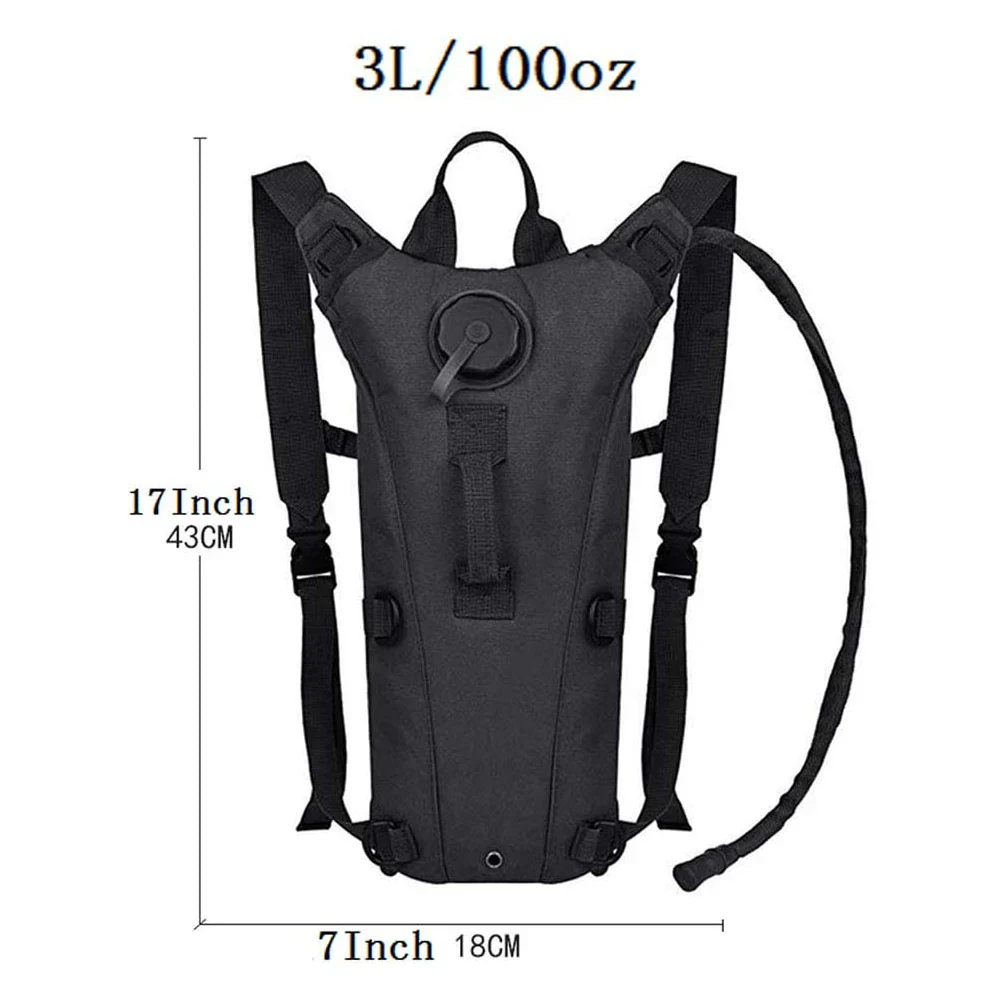 3L Hydration Water Bladder Outdoor Sport Cycling Water Bag Backpack Military Tactical Camouflage Mountaineering Bag – Image 6