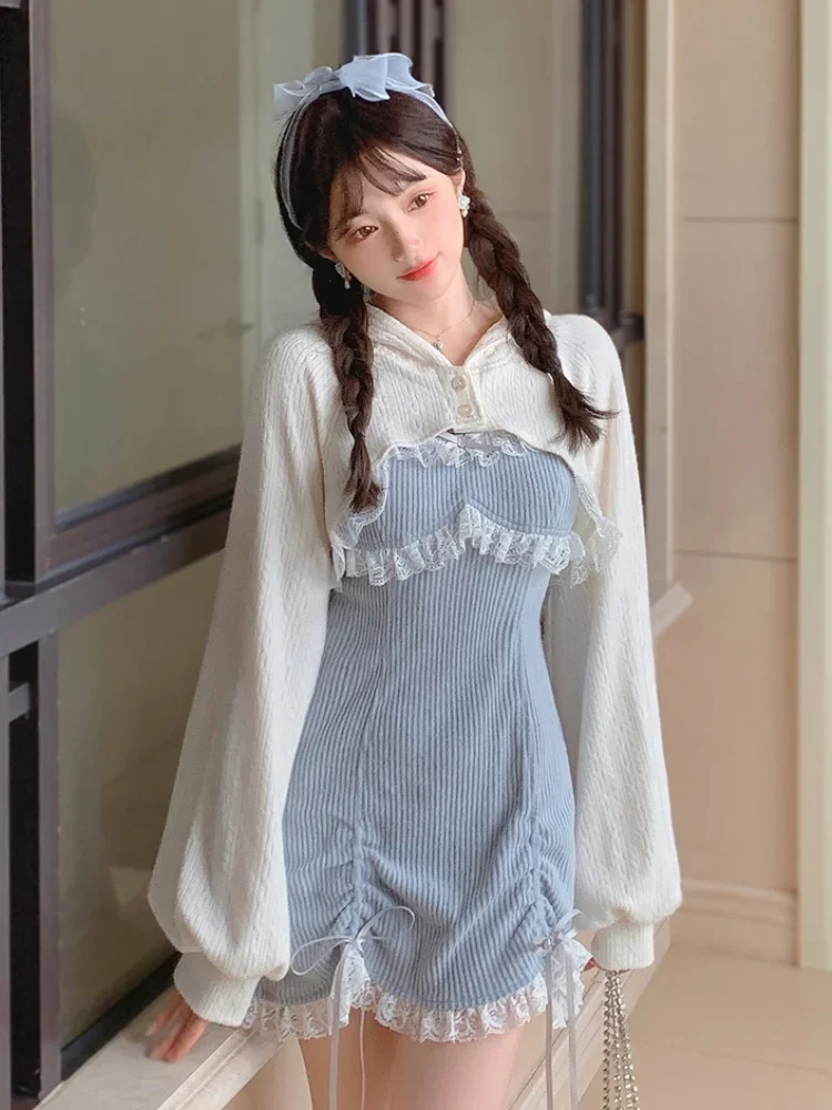 Robe Kawaii avec Sa Veste Assortie - Style Lolita – Image 4