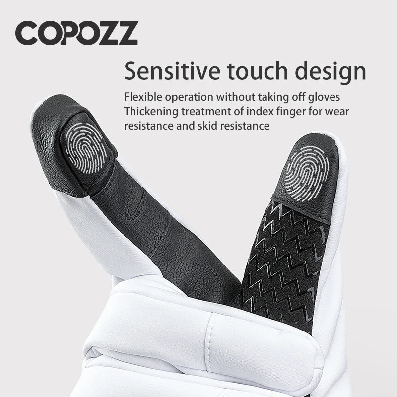COPOZZ Touchscreen Windstopper Winter Gloves – Image 7