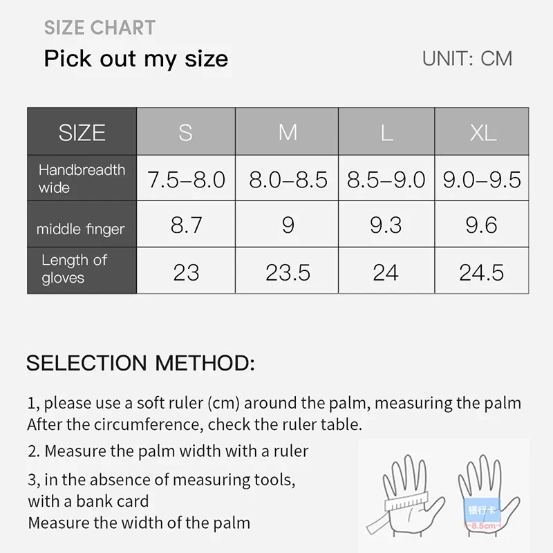 KYNCILOR PU Ski Gloves – Image 5