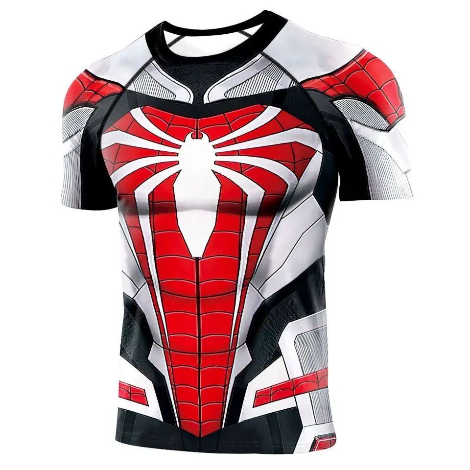 TEBELK Compression Shirt Super Hero – Image 5