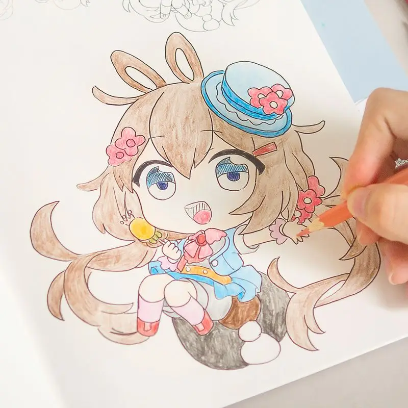 Livre de Dessin et Coloriage Manga Kawaii – Image 6