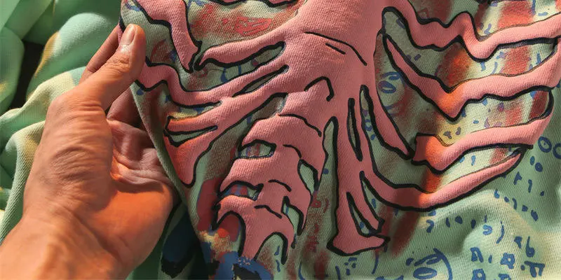 Hoodie Kawaii Pink Skeleton Y2K – Image 7