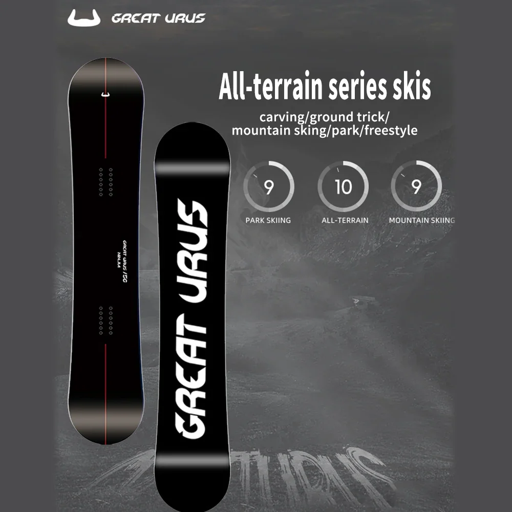 WHITE CAT Short Snowboard – Image 8