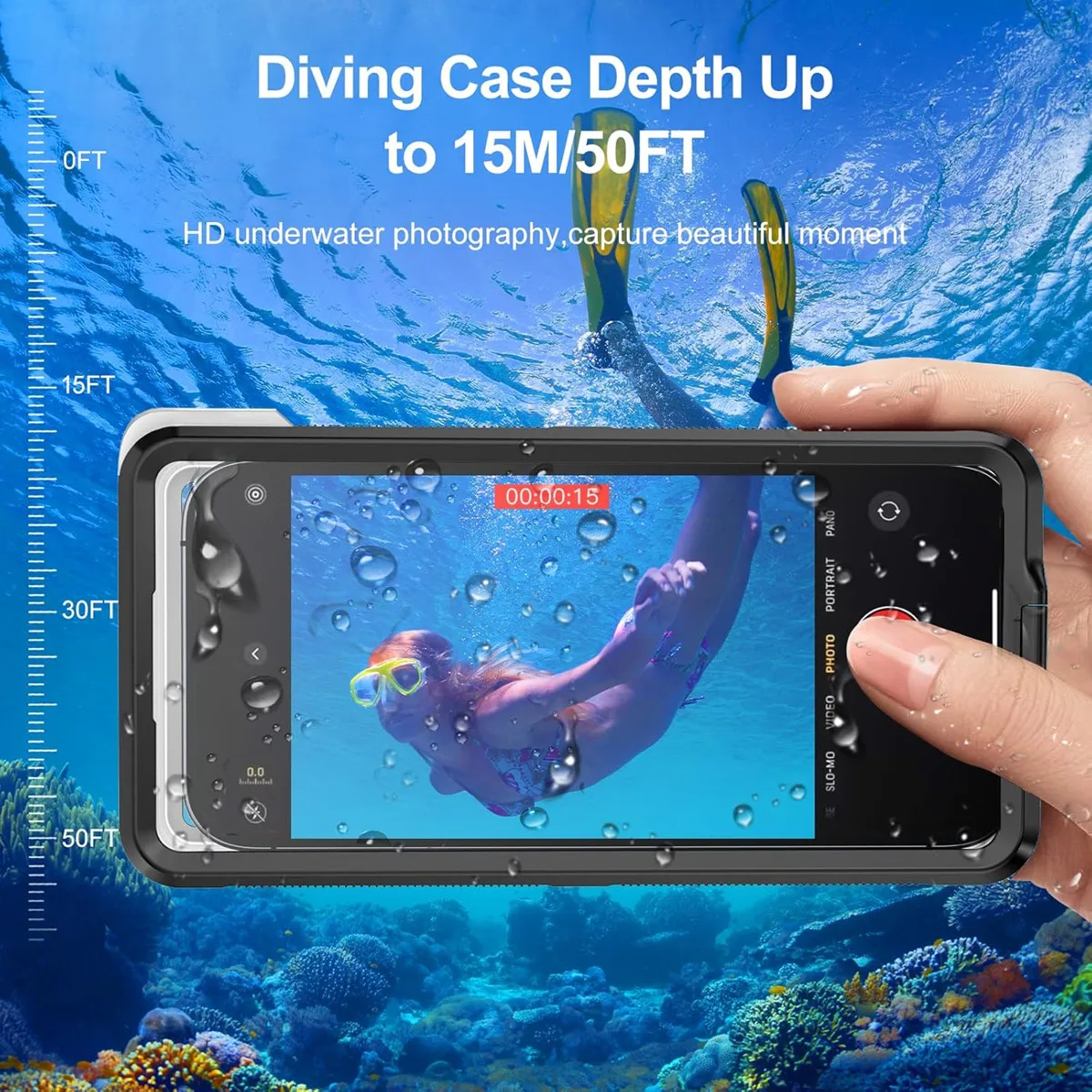 SHELLBOX Universal 6.9 Inch Waterproof Case for iPhone 16 Pro 15 14 13 12 Samsung S25 S24 S23 Ultra A16 A55 – Image 7