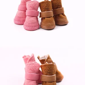 ACL Faux Fur Dog Boots