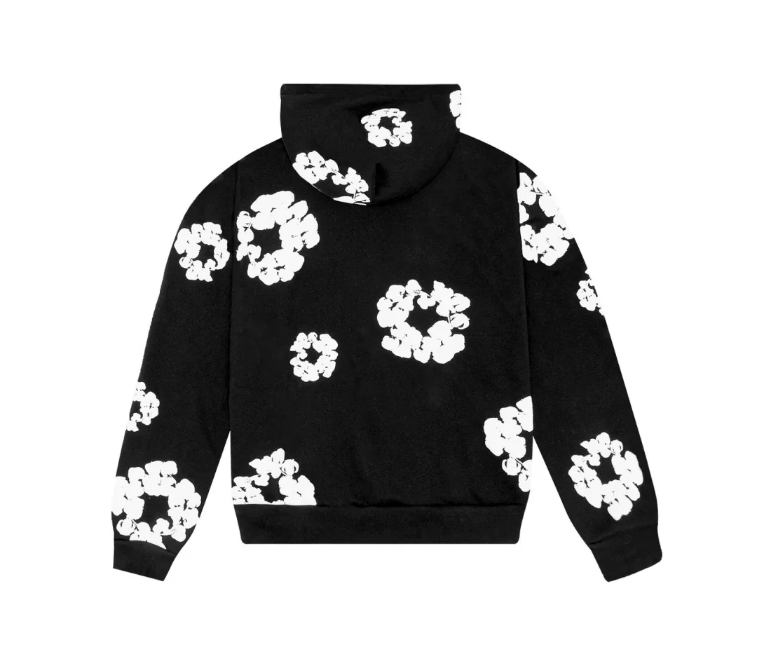 Denim Tears The Cotton Wreath Sweatshirt Black – Image 3