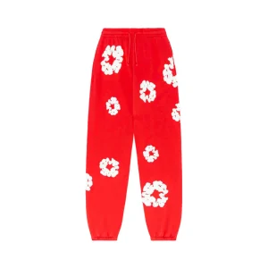 Denim Tears The Cotton Wreath Sweatpants Red