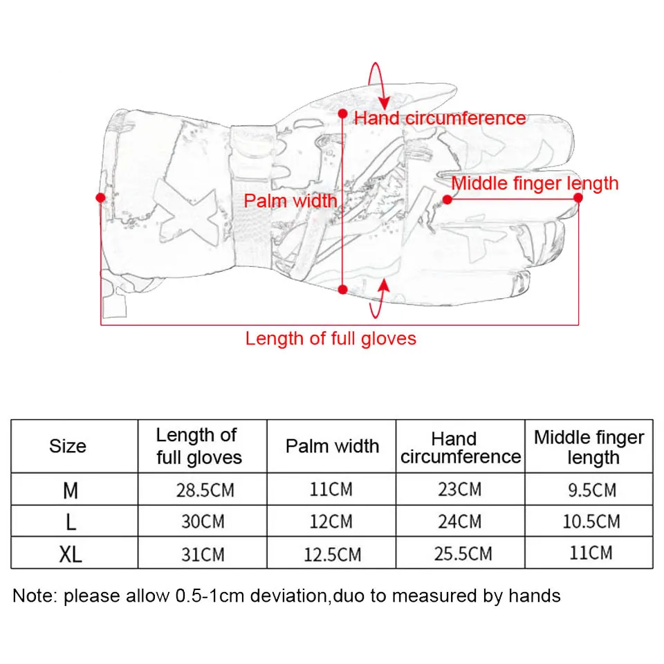 PIONEER Ski Waterproof Snowboard Gloves – Image 6