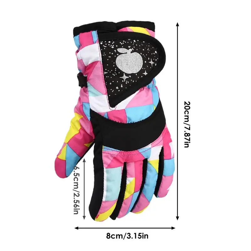 KAEDOWER Warm Ski Snowboard Gloves - Kid's – Image 3