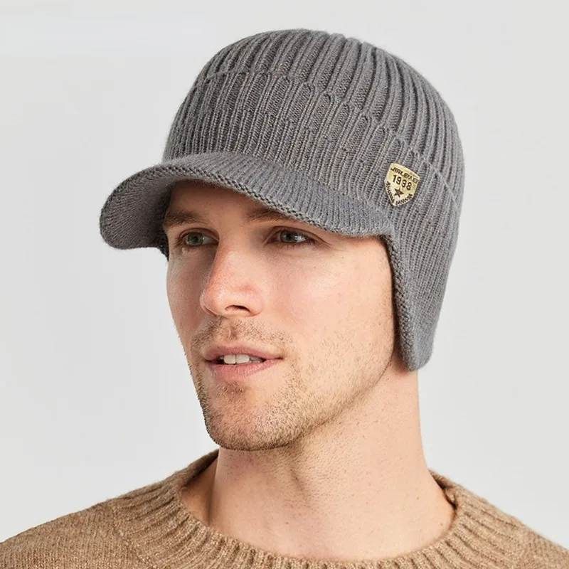 AETRUE Warm Wool Knitted Cap – Image 5