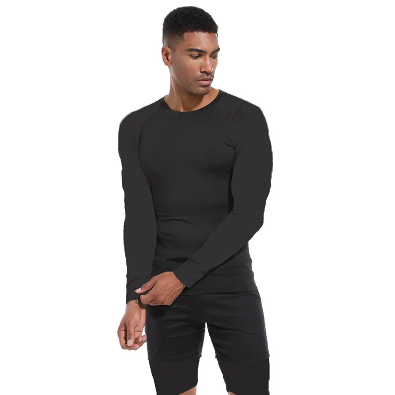 HOOTHREADS Long Sleeve Tattoo Compression Shirt – Image 3