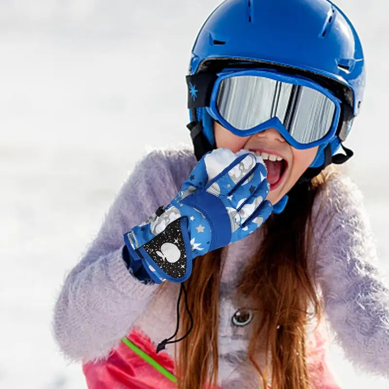 KAEDOWER Warm Ski Snowboard Gloves - Kid's – Image 9