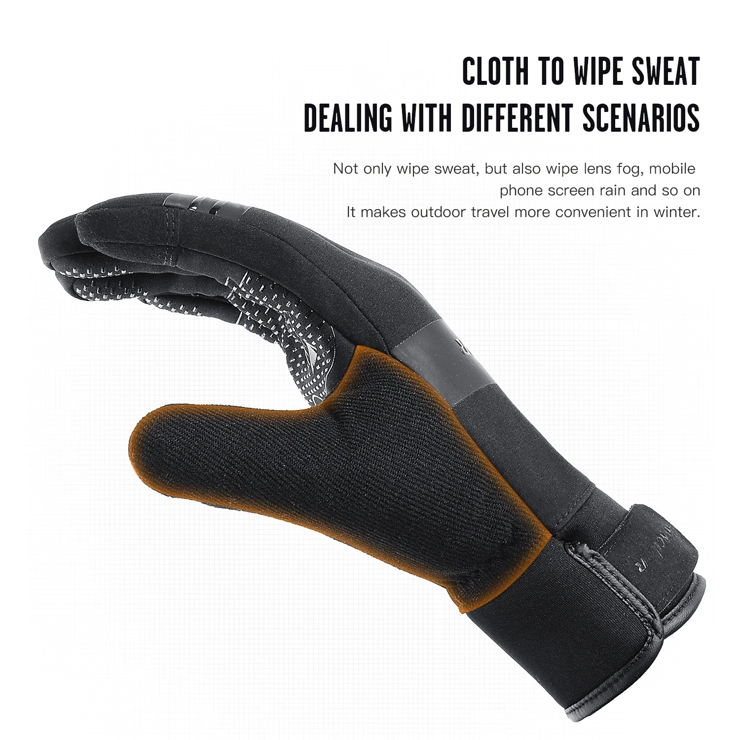 KYNCILOR PU Ski Gloves – Image 3