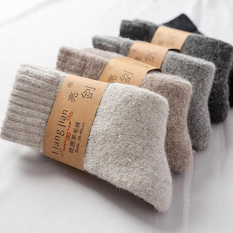 ZYCSNH Thick Merino Wool Socks – Image 2