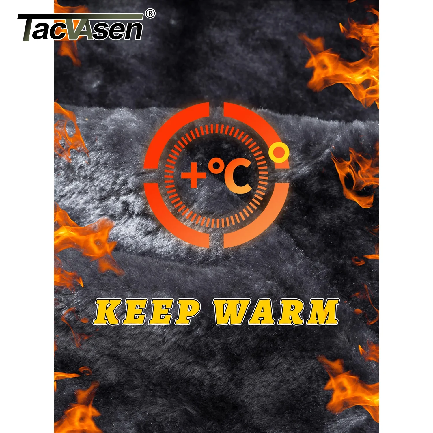 TACVASEN Camo Snowboard Jacket – Image 8