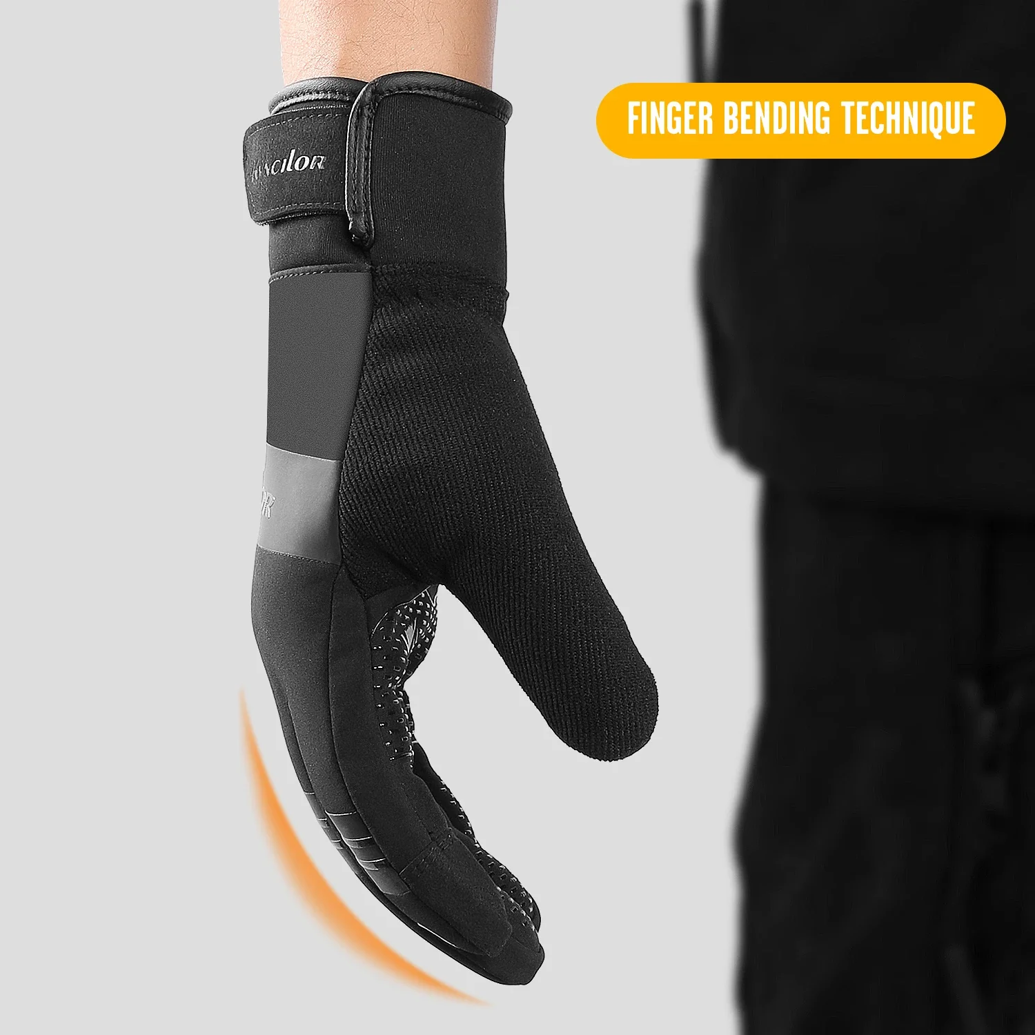 KYNCILOR PU Ski Gloves – Image 4