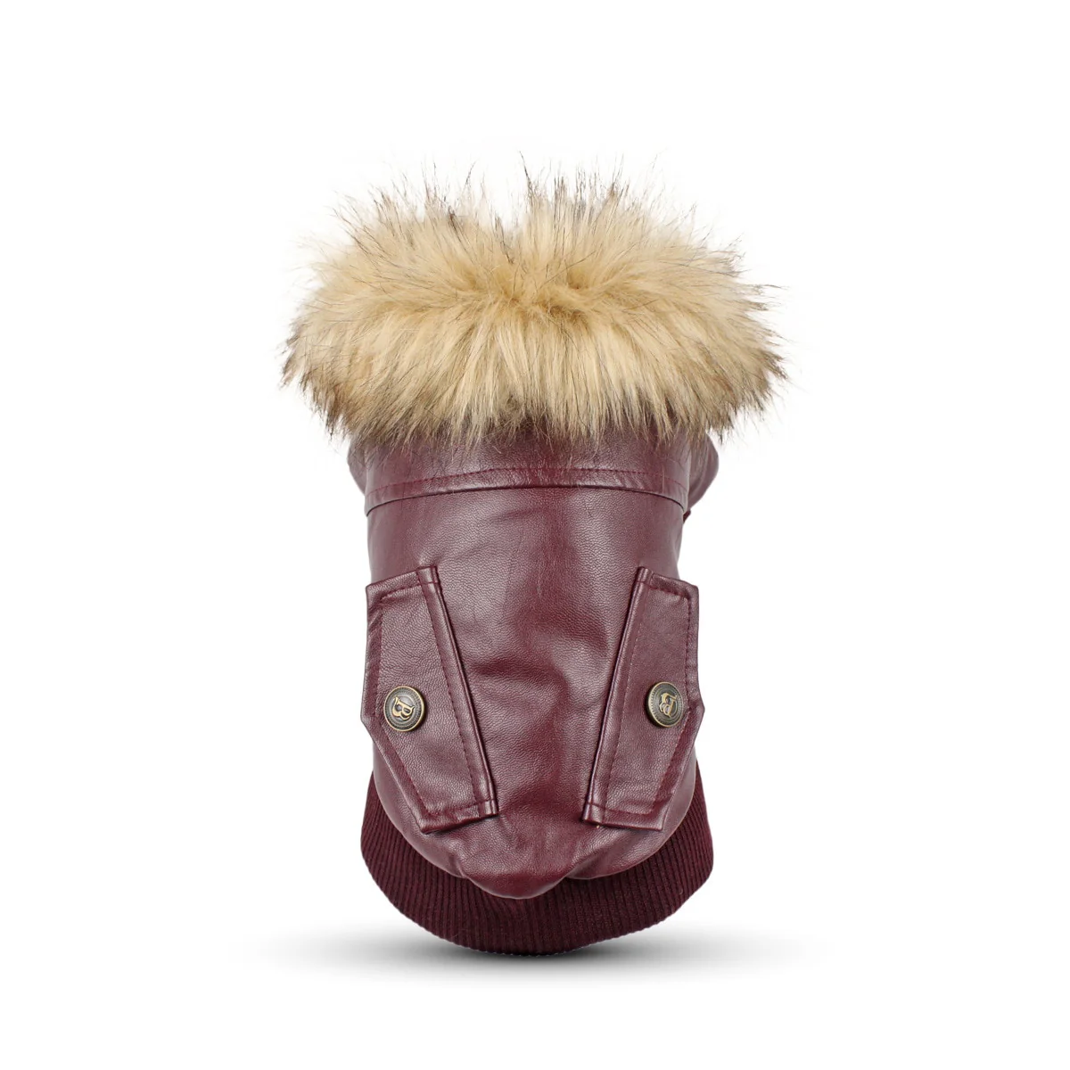 ATUBAN Waterproof Dog Leather Jacket – Image 2