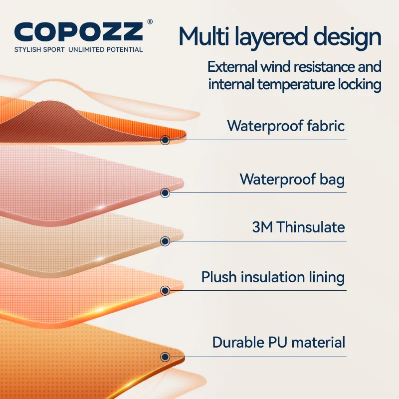 COPOZZ Touch Screen Ski Mittens – Image 7