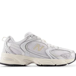 New Balance 530 Silver Metallic Linen