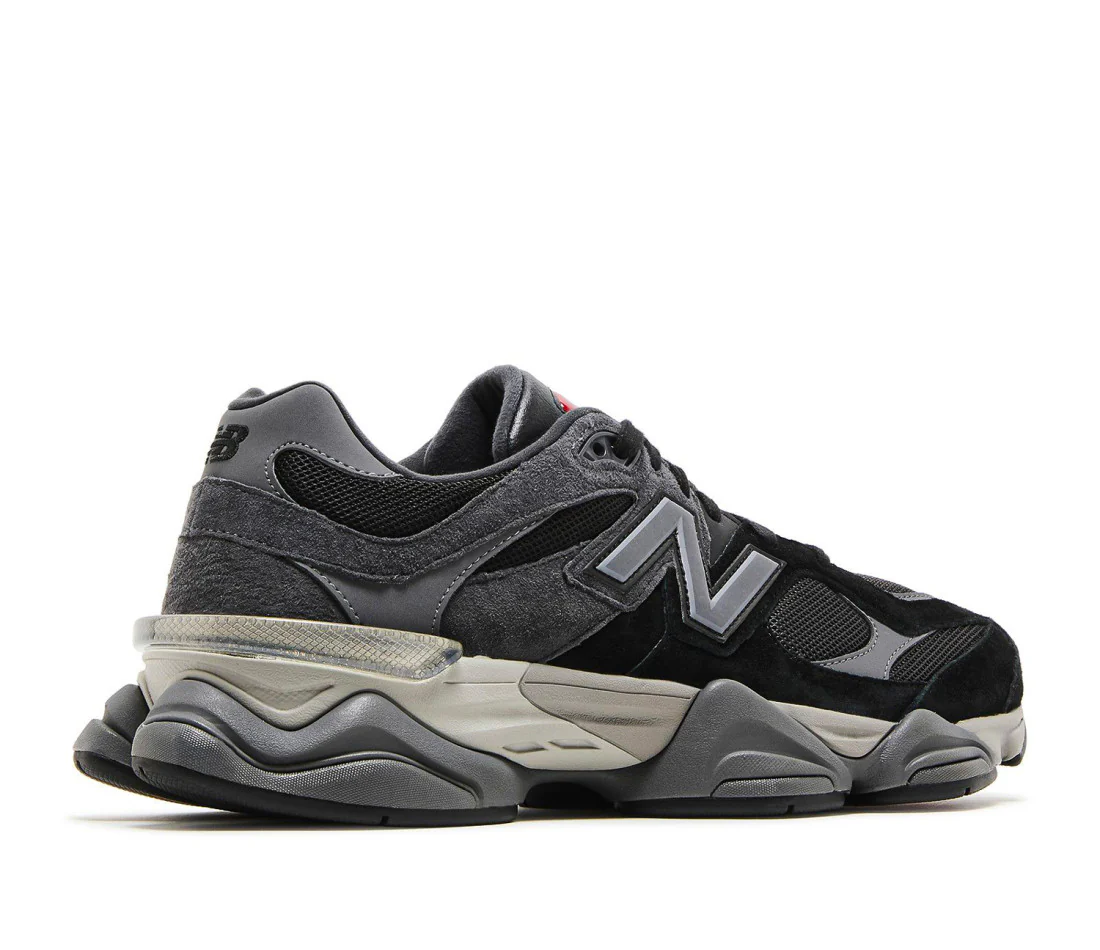 New Balance 9060 Black Castlerock Grey – Image 4