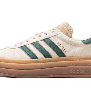 Adidas Gazelle Bold Magic Beige Collegiate Green