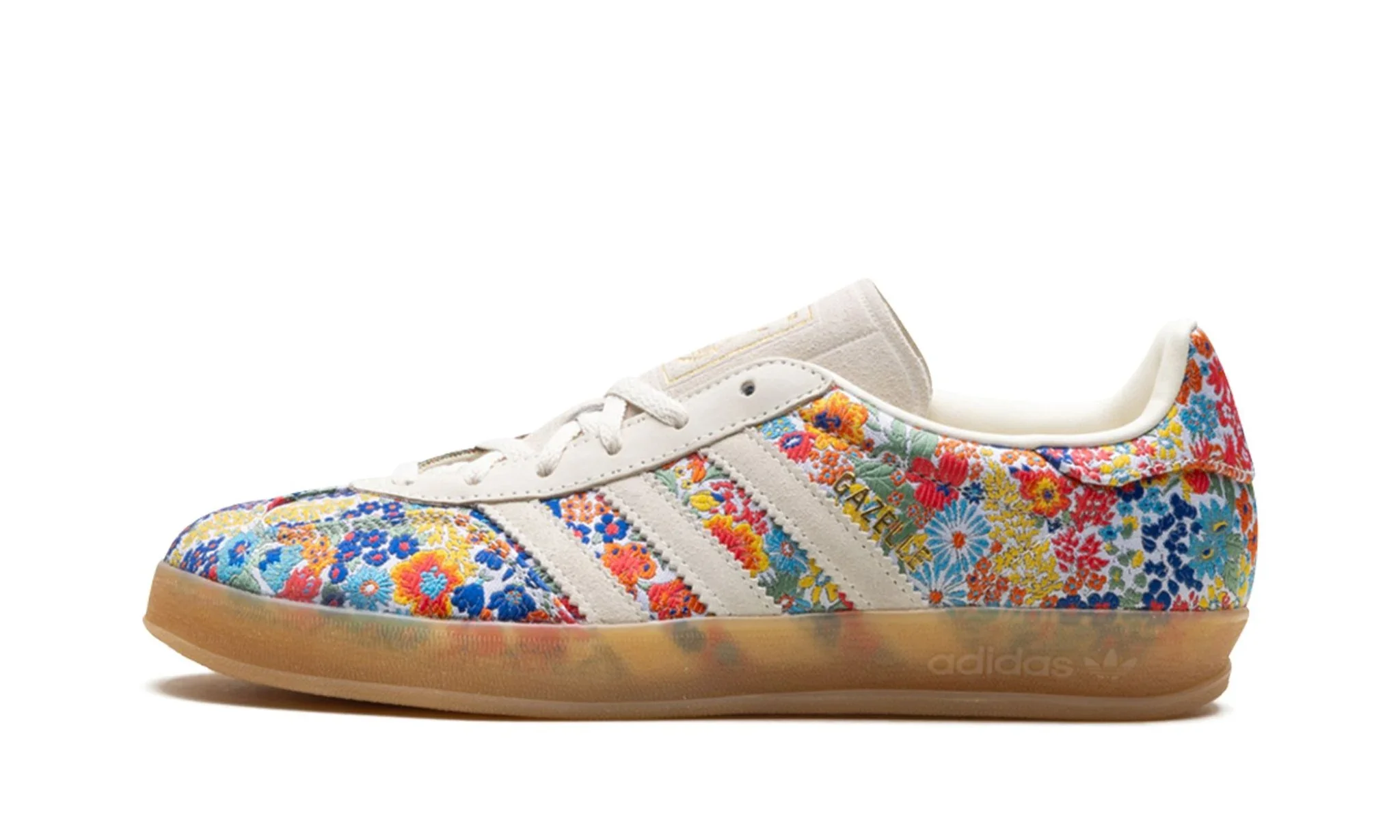 Adidas Gazelle Indoor Liberty London Floral Embroidery – Image 2