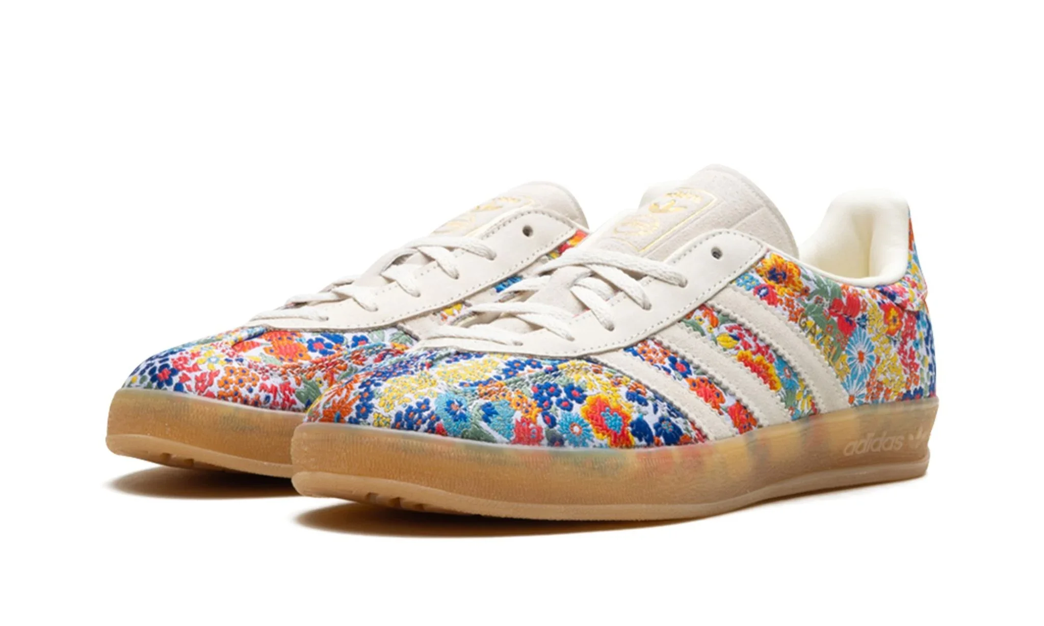 Adidas Gazelle Indoor Liberty London Floral Embroidery – Image 3