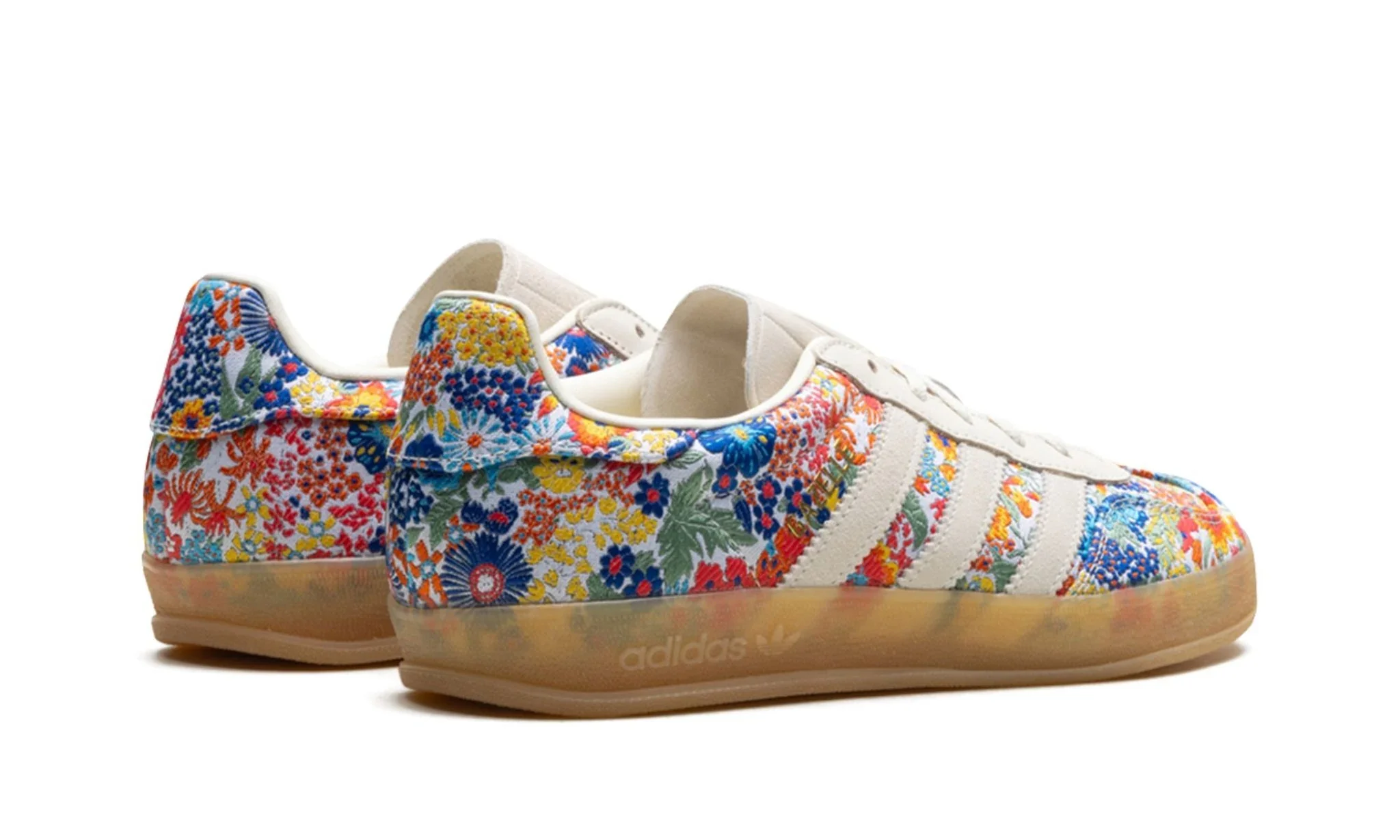 Adidas Gazelle Indoor Liberty London Floral Embroidery – Image 4