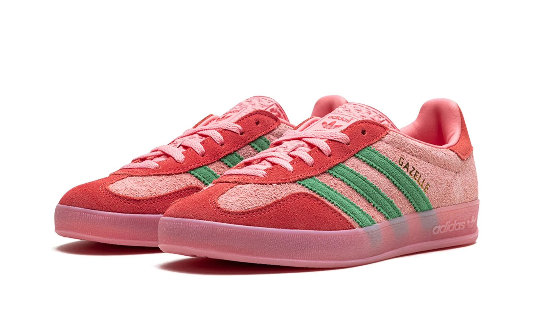 Adidas Gazelle Indoor Semi Rose Spark Preloved Scarlet – Image 3