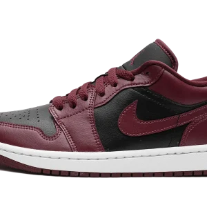 Air Jordan 1 Low Black Maroon