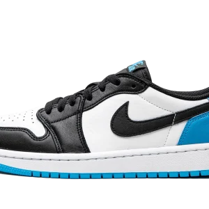 Air Jordan 1 Low OG Black Dark Powder Blue