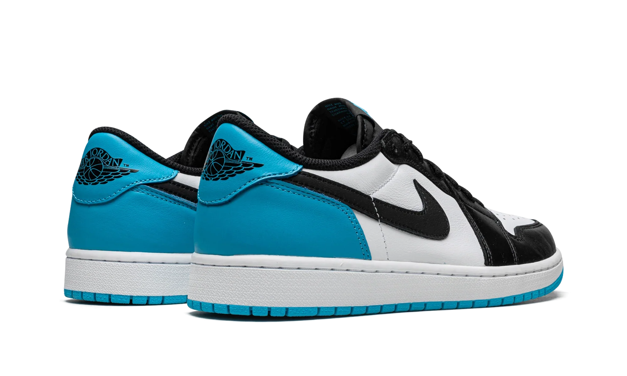 Air Jordan 1 Low OG Black Dark Powder Blue – Image 4