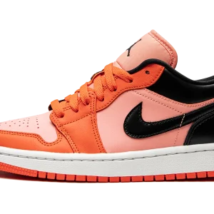 Air Jordan 1 Low Orange Black