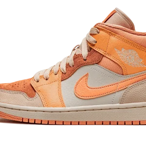 Air Jordan 1 Mid Apricot Orange