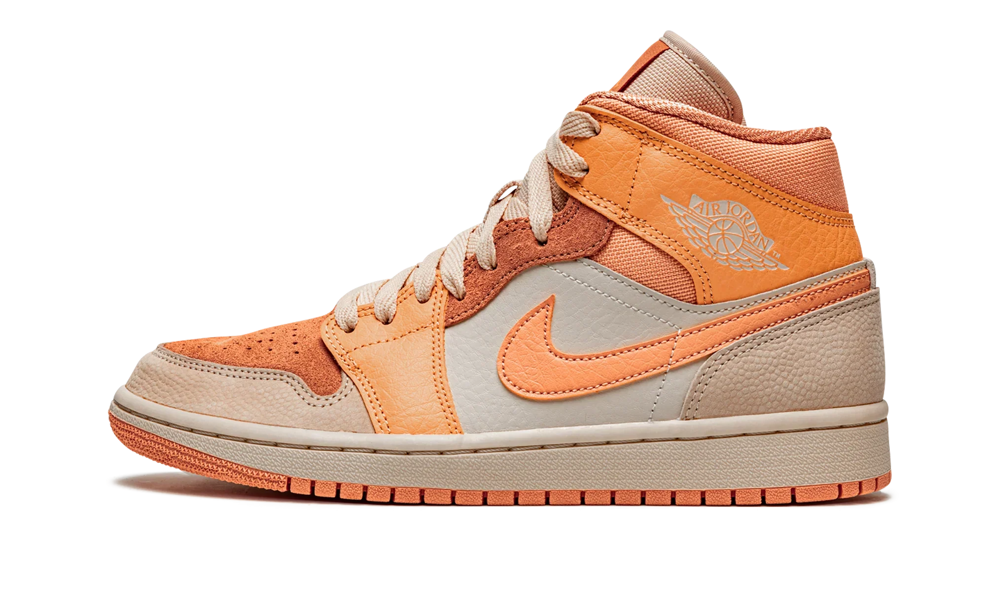 Air Jordan 1 Mid Apricot Orange – Image 2