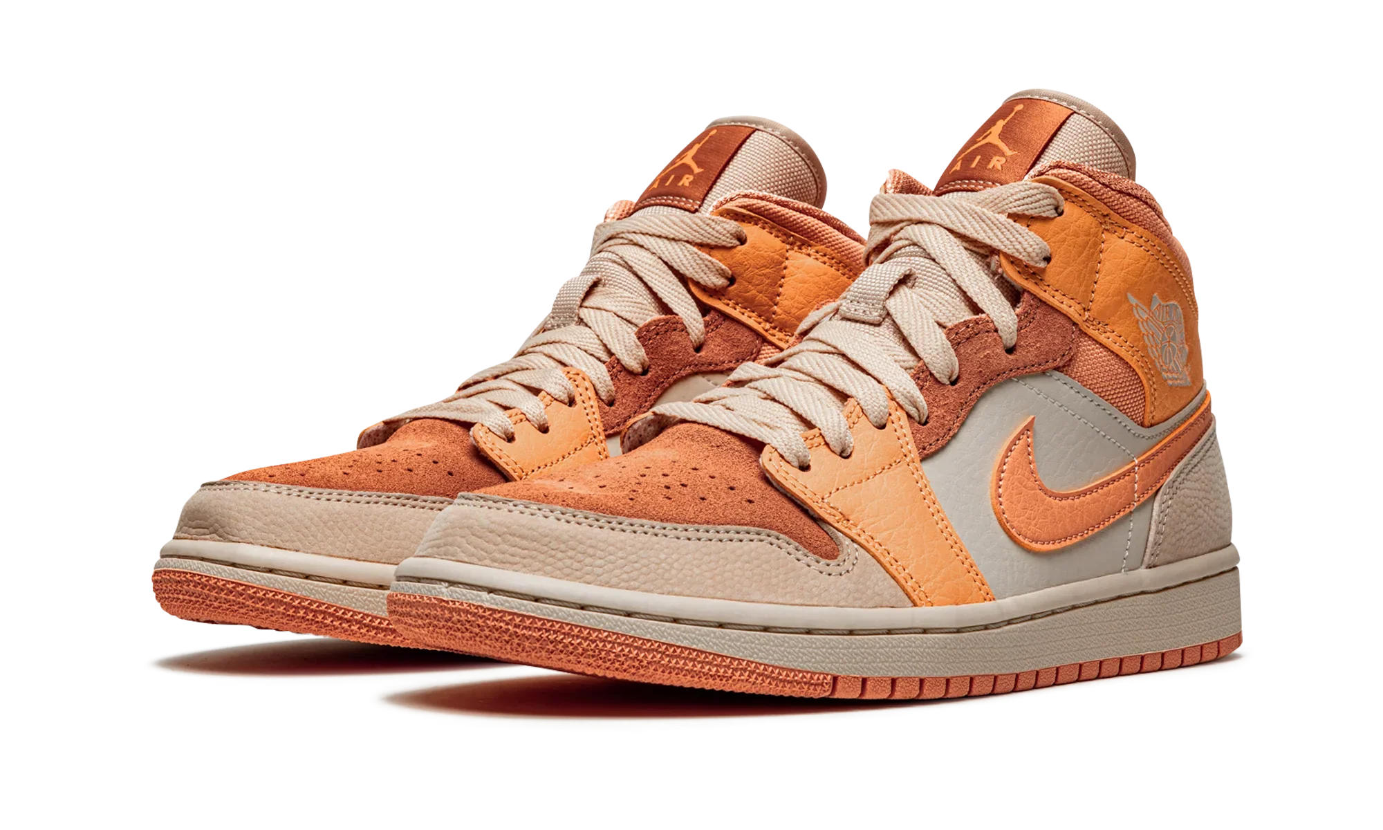 Air Jordan 1 Mid Apricot Orange – Image 3