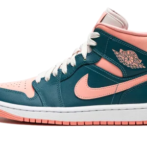 Air Jordan 1 Mid Dark Teal Green