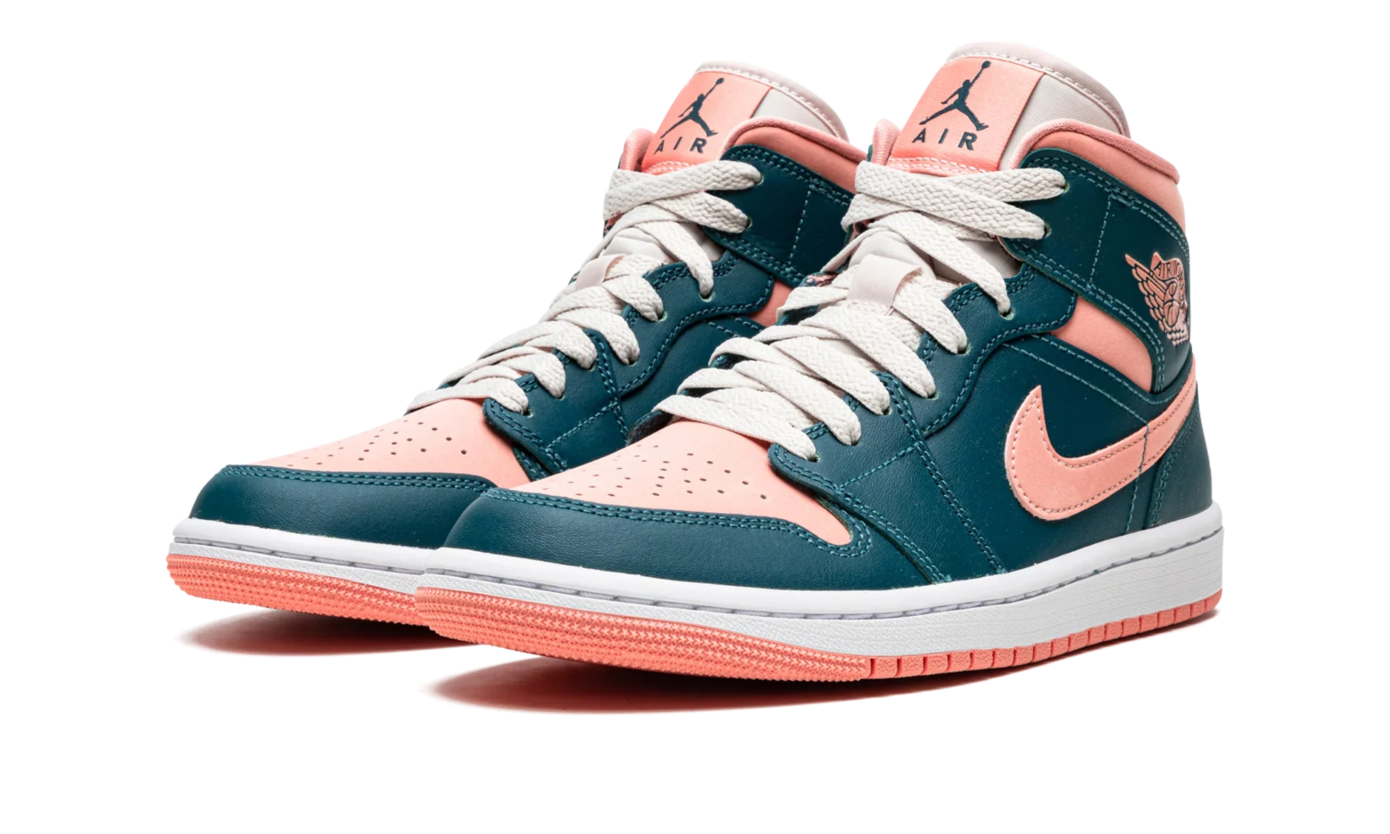 Air Jordan 1 Mid Dark Teal Green – Image 3