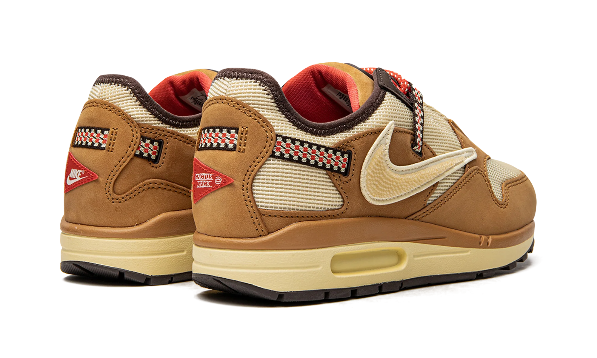 Air Max 1 Travis Scott Cactus Jack Wheat Lemon Drop – Image 4