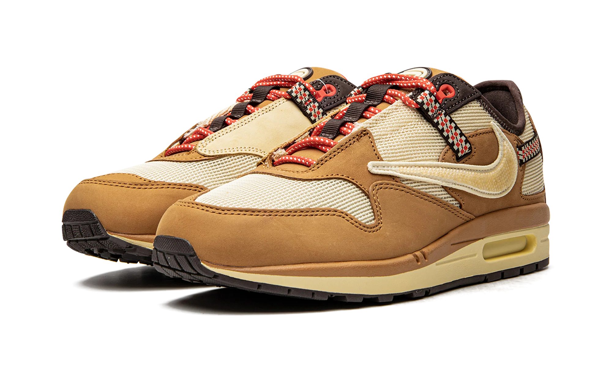 Air Max 1 Travis Scott Cactus Jack Wheat Lemon Drop – Image 3