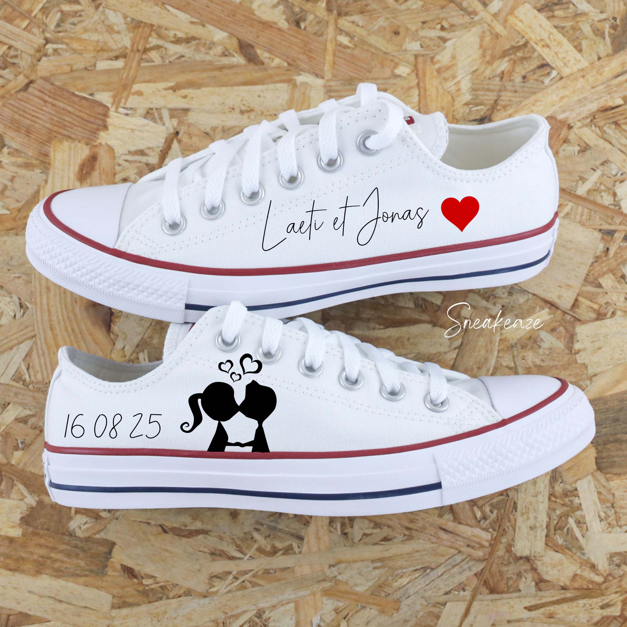 Amoureux - Converse custom mariage – Image 2