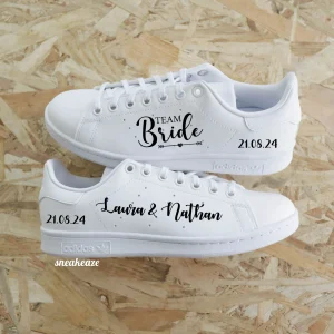 Team wedding (équipe à choisir) - Stan Smith custom