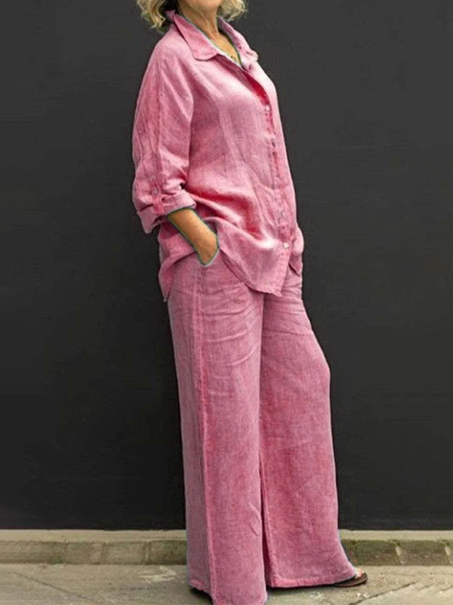 Ensemble chemise urbaine décontractée – Image 6