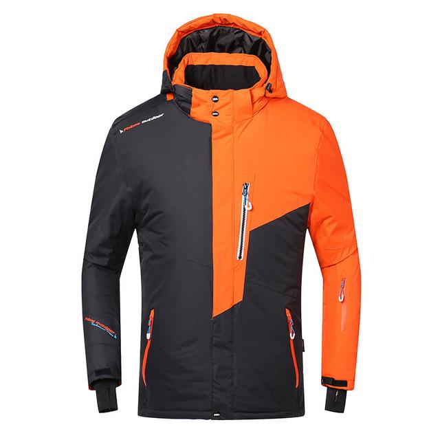 DETECTOR Orange Ski Jacket – Image 2