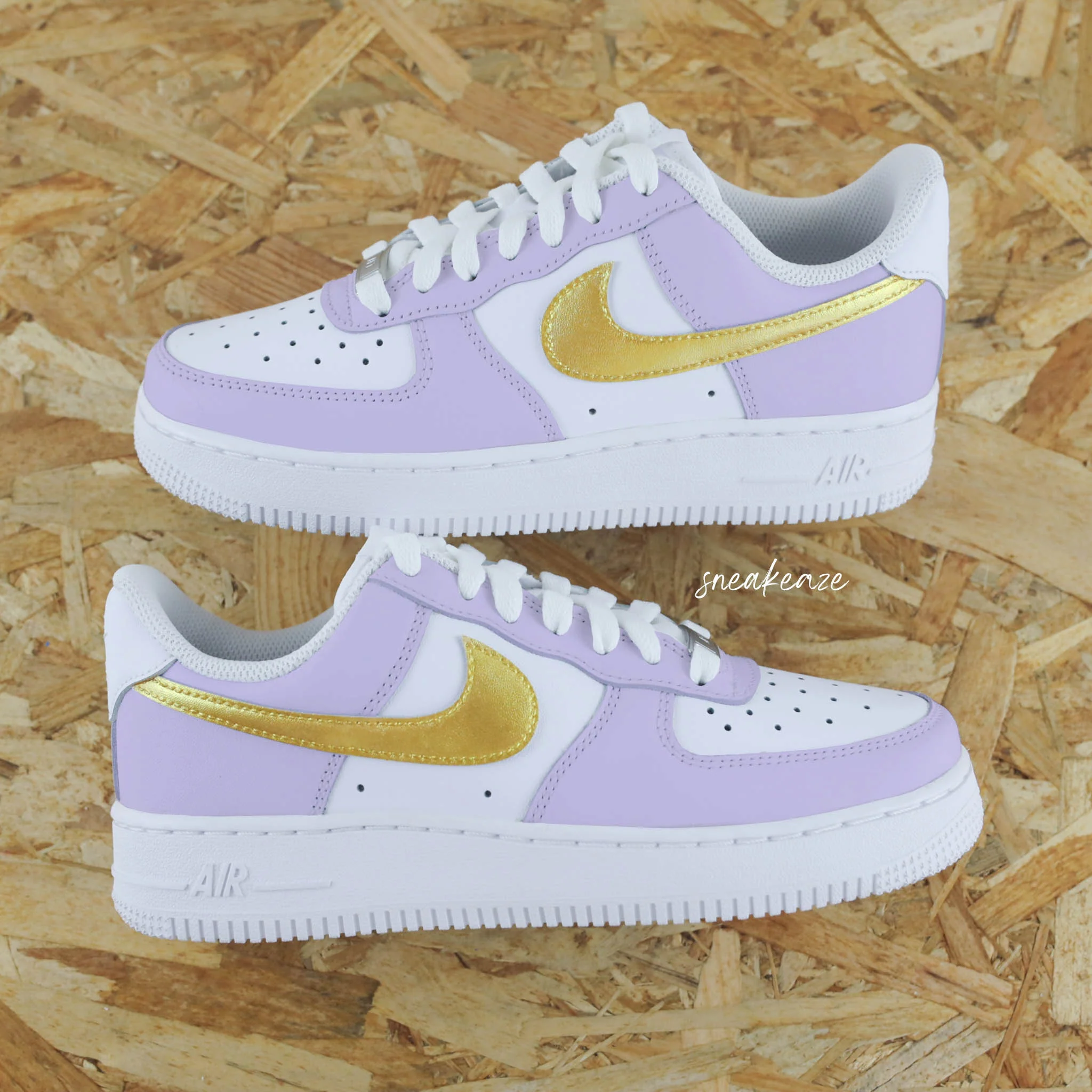 Or et rose (modèle au choix) - Air Force 1 custom – Image 6