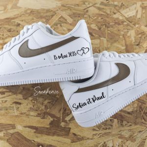 Wedding - Air Force 1 custom Mariage