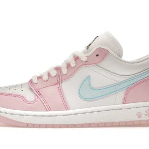 Air Jordan 1 Low SE Paw Print Pink Foam